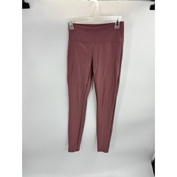 Forever 21 Womens Leggings Size S Mauve High Rise Stretchy Athleisure Pants Yoga - Picture 1 of 6